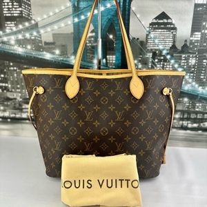 🚫SOLD🚫Louis Vuitton Neverfull MM Monogram Cursive
